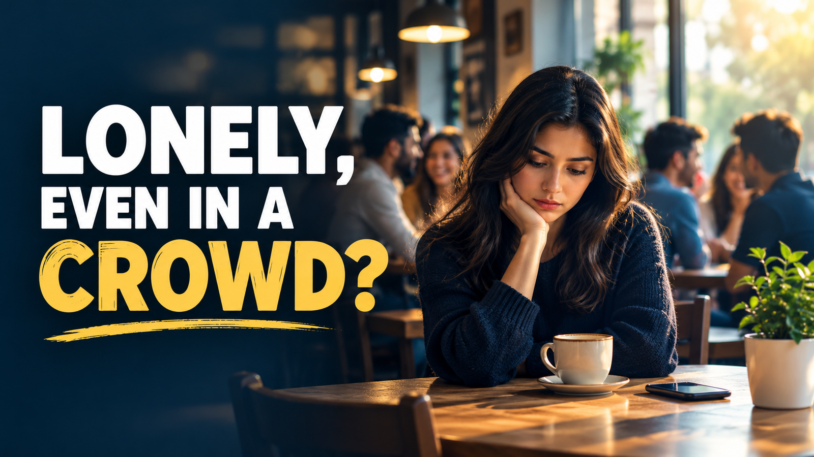 Why You Feel Lonely Even When You’re Not Alone: A Life Lesson