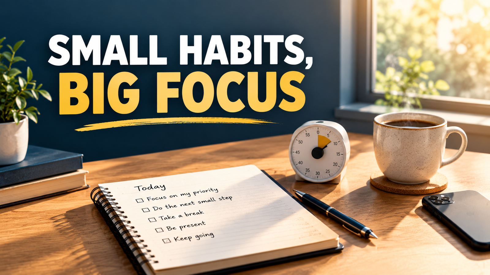 Daily Micro-Habits: 10 Simple Ways to Improve Focus and Productivity